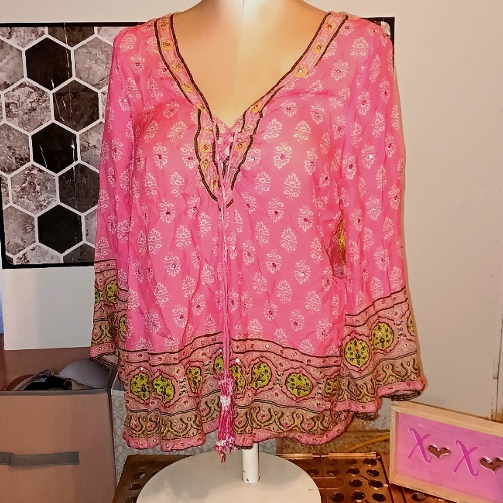 NWT beautiful boho top UPDATED
